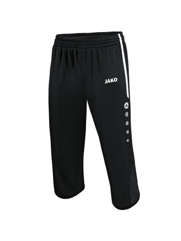3/4 Trainingsshort Active zwart-wit