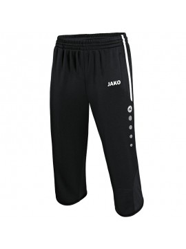3/4 Trainingsshort Active zwart-wit